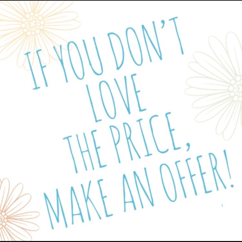 You never know unless you ask! OFFERS WELCOMED!😊